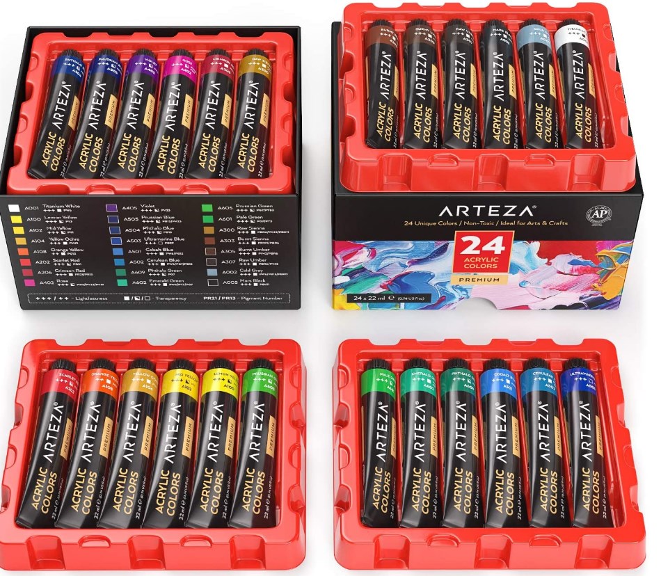 Arteza Acrylic Paint Set