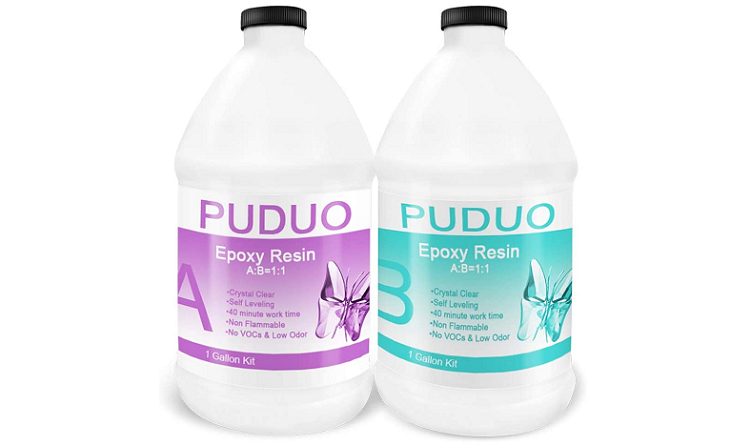 Epoxy Resin Crystal Clear Kit by Puduo 