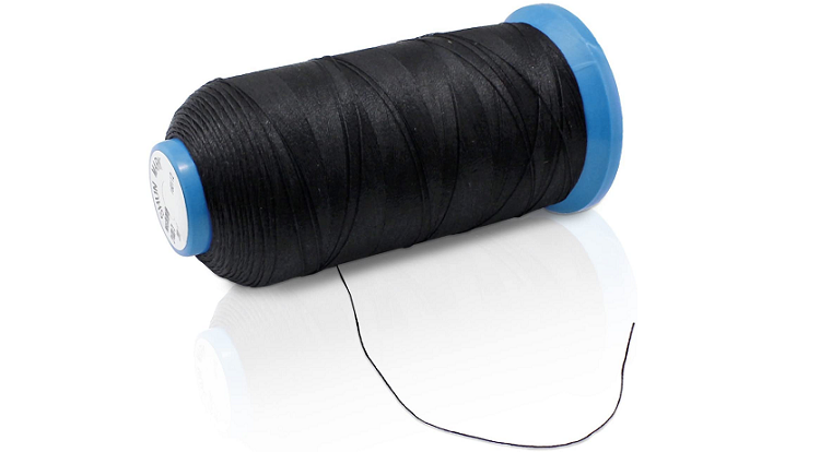 WheateFull Tight Strong Black Bonded Nylon Sewing Thread