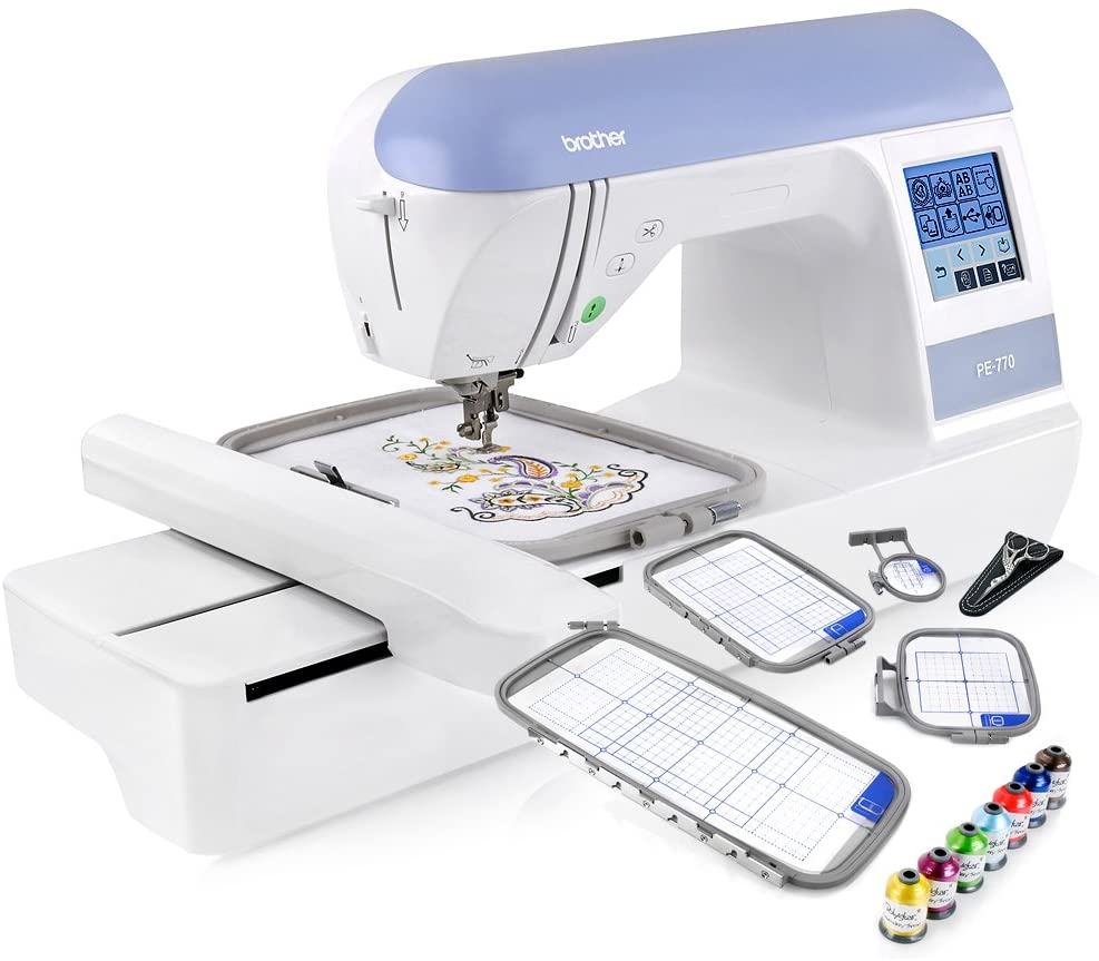 Brother Embroidery Machine, PE770 Brother PE770 Review and Guide